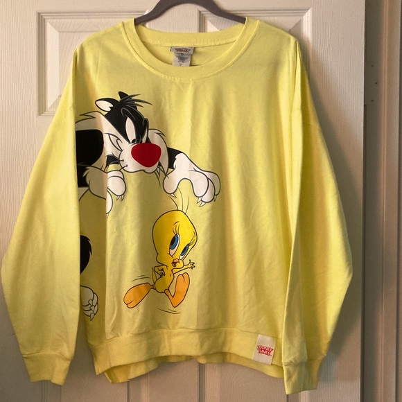 Warner Bros. Tops - Looney Tunes Tweety & Sylvester Sweatshirt